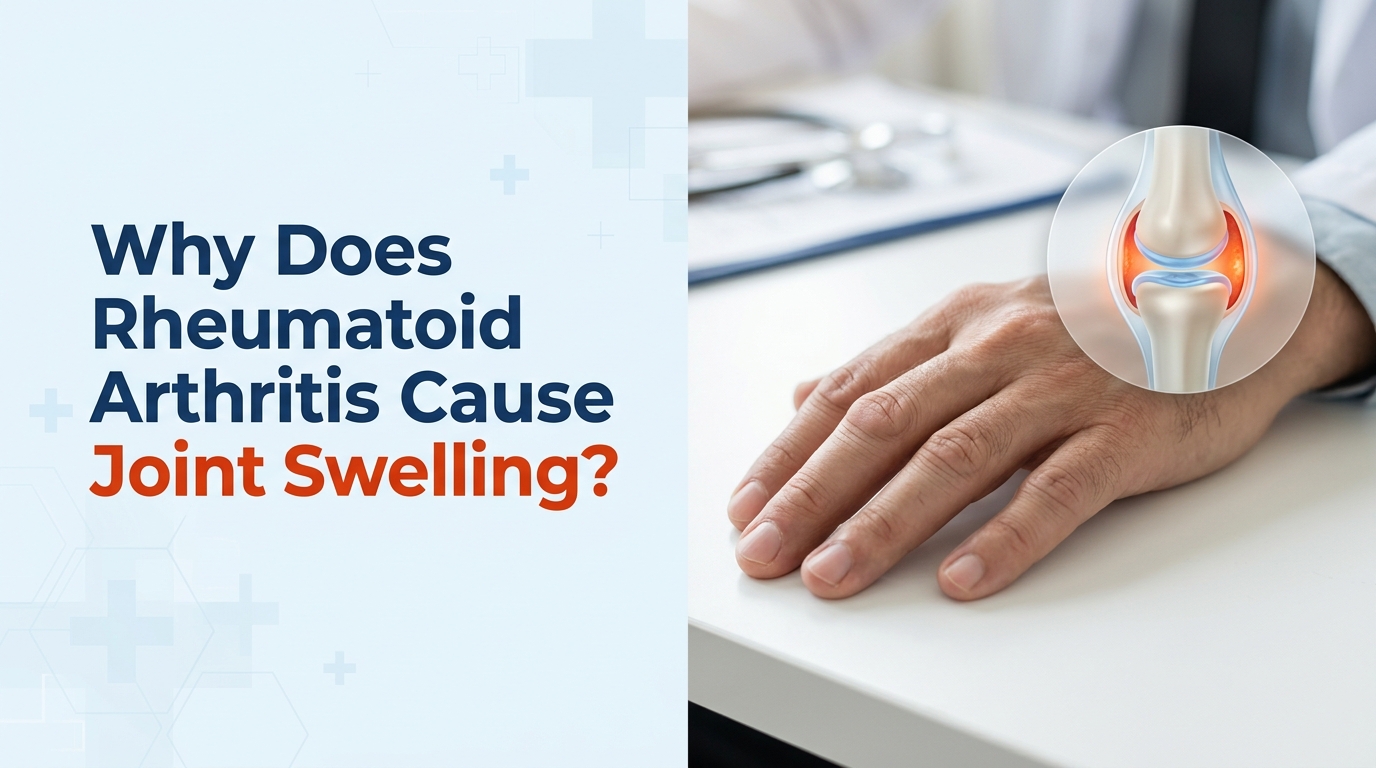 Why Does Rheumatoid Arthritis Cause Joint Swelling?